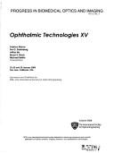 Cover of: Ophthalmic Technologies 15
