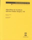 Cover of: Algorithms for Synthetic Aperture Radar Imagery VII: 24-28 April 2000, Orlando, USA (Proceedings of Spie, Volume 4053)