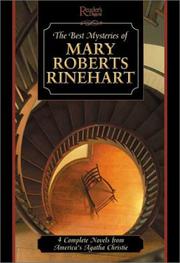 Cover of: The best mysteries of Mary Roberts Rinehart.