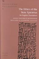 Cover of: The Ethics of the Stoic Epictetus by Adolf Friedrich Bonhoffer