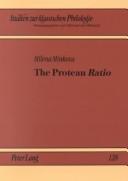 Cover of: The Protean Ratio by Milena Minkova, Milena Minkova