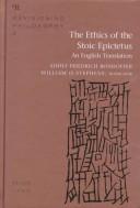 Cover of: ethics of the stoic Epictetus: an English translation