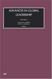 Cover of: Advances in Global Leadership, Vol. 3 (Advances in Global Leadership)