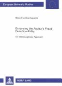 Enhancing the Auditor's Fraud Detection Ability by Maria Krambia-Kapardis