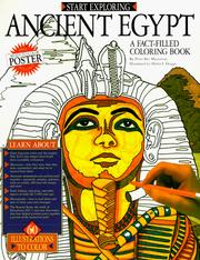 Cover of: Ancient Egypt: A Fact-Filled Coloring Book (Start Exploring)