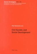 Cover of: Civil society and social development: proceedings of the 6th biennial European IUCISD conference in Krakow 1999