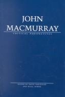 Cover of: John Macmurray by 