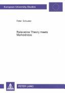 Cover of: Relevance Theory Meets Markedness: Considerations on Cognitive Effort As a Criterion for Markedness in Pragmatics (European University Studies, Volume 259)