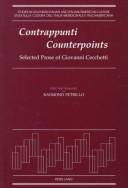 Cover of: Contrappunti/Counterpoints by Giovanni Cecchetti, Raymond Petrillo, Giovanni Cecchetti, Raymond Petrillo