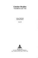 Cover of: Essays in Honor of Josep M. Sola-Sole: Linguistic and Literary Relations of Catalan and Castilian (Catalan Studies, Vol 23)