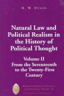 Cover of: Natural Law and Political Realism in the History of Political Thought: From the Seventeenth to the Twenty-first Century (Major Concepts in Politics and Political Theory)