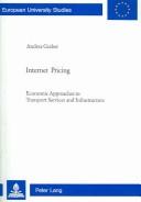 Cover of: Internet Pricing by Andrea Graber