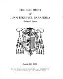 Cover of: Sixteen Thirteen Print of Juan Esquivel Barahona (Detroit Monographs in Musicology, No 7)