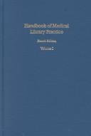 Cover of: Handbook of Medical Library Practice by 