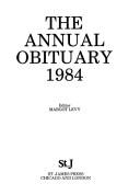 Cover of: The annual obituary. by 