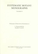 Cover of: Systematic Botany Monographs by C. Thomas Philbrick, Alejandro Novelo R., C. Thomas Philbrick, Alejandro Novelo R.