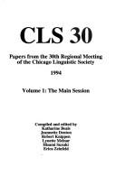 Front cover of Cls 30 by Unknown