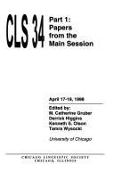 Cover of: Cls34 - Main Session: Main Session (Cls34 - Main Session)