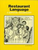 Cover of: Restaurant Language by Jim Richey