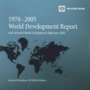 Cover of: World Development Report, 1978-2005 | World Bank