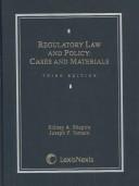 Cover of: Regulatory Law and Policy: Cases and Materials