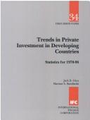 Cover of: Trends in Private Investment in Developing Countries | Jack D. Glen