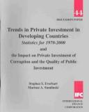 Cover of: Trends in Private Investment in Developing Countries | Stephen S. Everhart