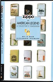 Cover of: Zippo: an American legend : a collector's companion
