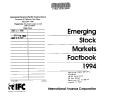 Cover of: Emerging Stock Markets Factbook 1994