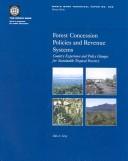 Cover of: Forest Concession Policies and Revenue Systems: Country Experience and Policy Changes for Sustainable Tropical Forestry (World Bank Technical Paper)