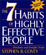 Cover of: Seven Habits of Highly Effective People by Stephen R. Covey
