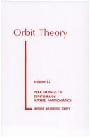 Cover of: Orbit Theory: Proceedings