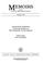 Cover of: Connectivity Properties of Group Actions on Non-Positively Curved Spaces (Memoirs of the American Mathematical Society, No. 765)