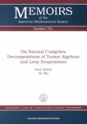 Cover of: On Natural Coalgebra Decompositions of Tensor Algebras and Loop Suspensions (Memoirs of the American Mathematical Society) by Paul Selick, Jie Wu