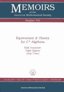 Cover of: Equivariant E-Theory for C*-Algebras (Memoirs of the American Mathematical Society)