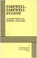 Front cover of Farewell, Farewell, Eugene. by Rodney Ackland
