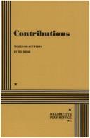 Cover of: Contributions. by Ted Shine