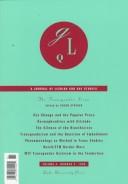 Cover of: The Transgender Issue (Journal of Lesbian and Gay Studies, Vol 4, No 2, 1998)