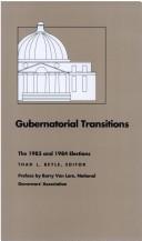 Cover of: Gubernatorial transitions by edited by Thad L. Beyle.