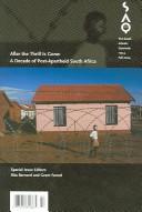 Cover of: After the Thrill Is Gone: A Decade of Post-Apartheid South Africa (The South Atlantic Quarterly (Fall 2004))