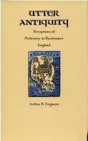 Cover of: Utter Antiquity | Arthur B. Ferguson