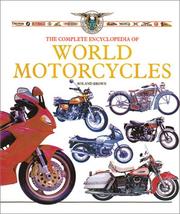 Cover of: The complete encyclopedia of world motorcycles