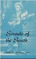 Cover of: Sounds of the South by edited by Daniel W. Patterson.