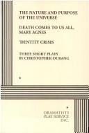 Cover of: Three Short Plays by Christopher Durang by Christopher Durang