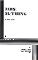 Cover of: Mrs Mcthing.