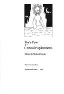 Cover of: Poe's Pym: Critical Explorations