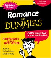 Cover of: Romance for Dummies (Pine Forge Press Series in Research Methods and Statistics)