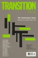 Cover of: The Anniversary Issue: A Special Issue of Transition