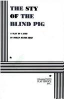 Cover of: The Sty of the Blind Pig.