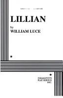 Cover of: Lillian by William Luce
